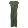 AMERI UNDRESSED Short Sleeve All In One M Khaki French Sleeve Jumpsuit Women Used