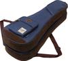 Ibanez Ukulele Case for Up To Tenor 2 Ukulele Protective Double Shoulder Strap Navy Blue Size, Storage, Cushioning, IUBT2542-NB