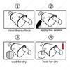 Car Exhaust Pipe Filler Glue High Temperature Silicone Sealant Repair Paste Motorcycle Auto Muffler Tailpipe Leaks Plugging Air