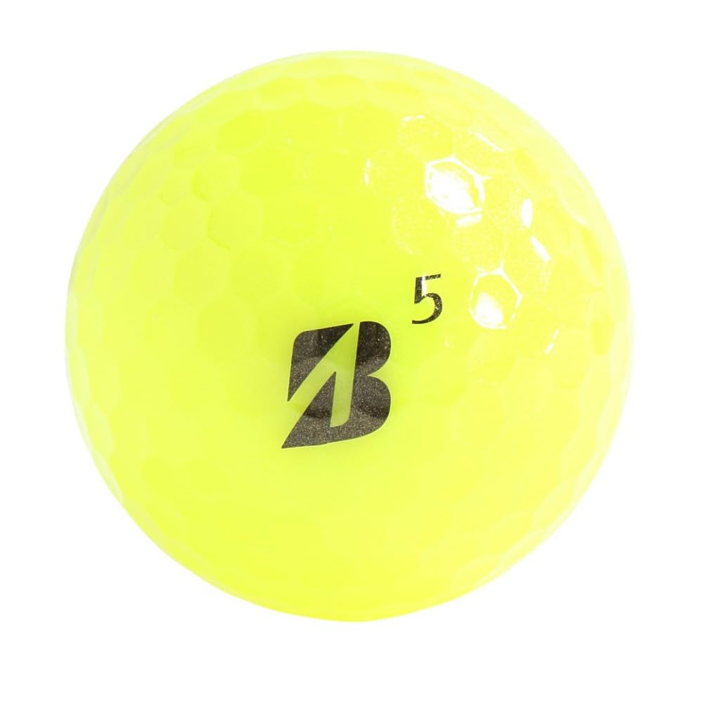 Bridgestone Golf 23TOUR B JGR J3YX Sleeve Golf Balls of 3-Piece (Yellow/FF/Men's) (Pack 3)