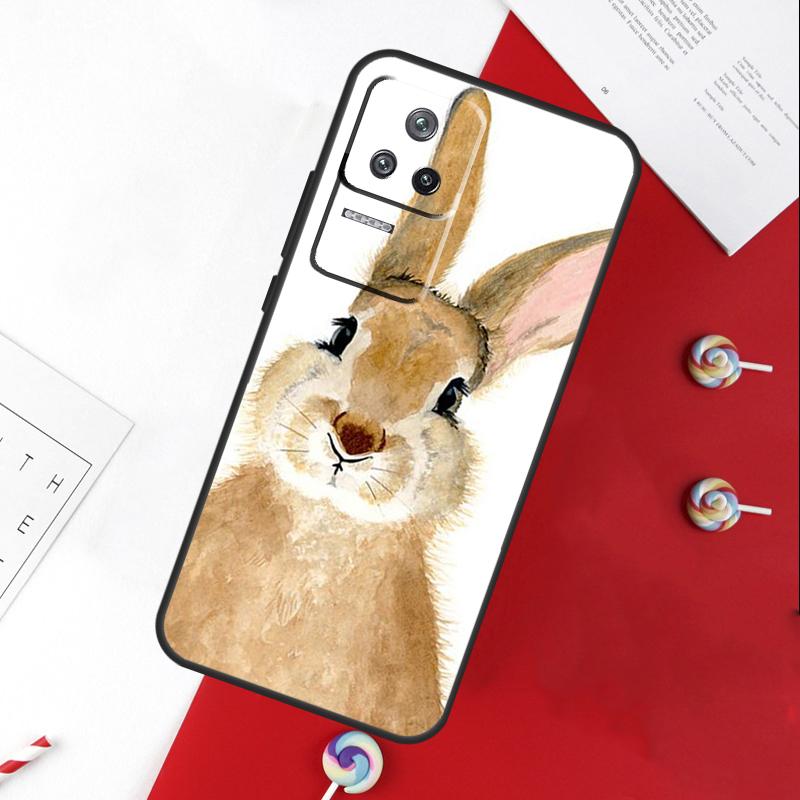 Милый Чехол-Кролик Для Xiaomi 13T 11T 12T 14T Pro 13 14 15 Ultra POCO X7 Pro X3 X5 X6 F5 F6 M6 Pro Чехол