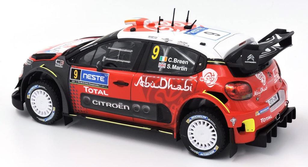 PLATZ Belkit Citroen C3 WRC 2017 Ралли Финляндии Пластиковая модель BEL018 1/24 (Спецификация гравия)