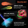Shuttle Art acrylic paint paint that glows in the dark 12 color set 60ml With UV black light Luminous color Self-luminous neon paint for halloween