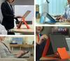 MOFT Z Laptop Stand Laptop Stand Ergonomic Design Compatible with PC Desk Work Easily Achieves Standing Work Ideal for Telework and Home Working