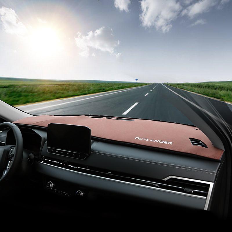 Для Mitsubishi Outlander PHEV 2022 2023, коврик для приборной панели автомобиля, коврик для приборной панели, солнцезащитный козырек, защита для ковров