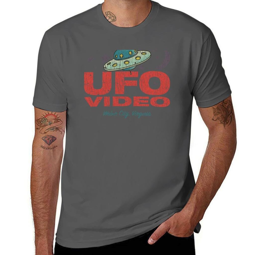 UFO Video 1982 T-Shirt Anime Tshirt T Shirt Man Plain Man T Shirt Cotton High Quality T-Shirt