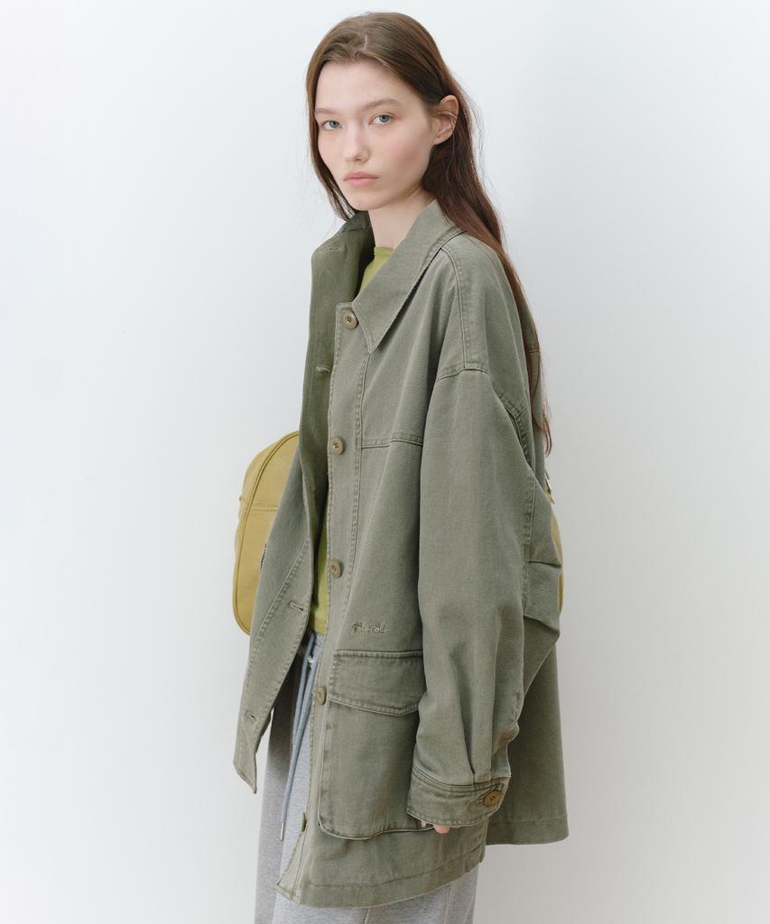 ROLAROLA Washed Cotton Jumper Khaki