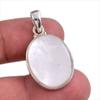 Natural Mother Of Pearl Gemstone Handmade 925 Solid Silver Pendant 1.50'' u5Y87