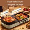 Bear DKL-E20V1 2-in-1 Electric Grill & Hot Pot CN plug (adapter included)