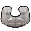 Professional Hair Dyeing Shoulder Neck Tray Barber Hair Perming Container Hairdressing ToolBlack