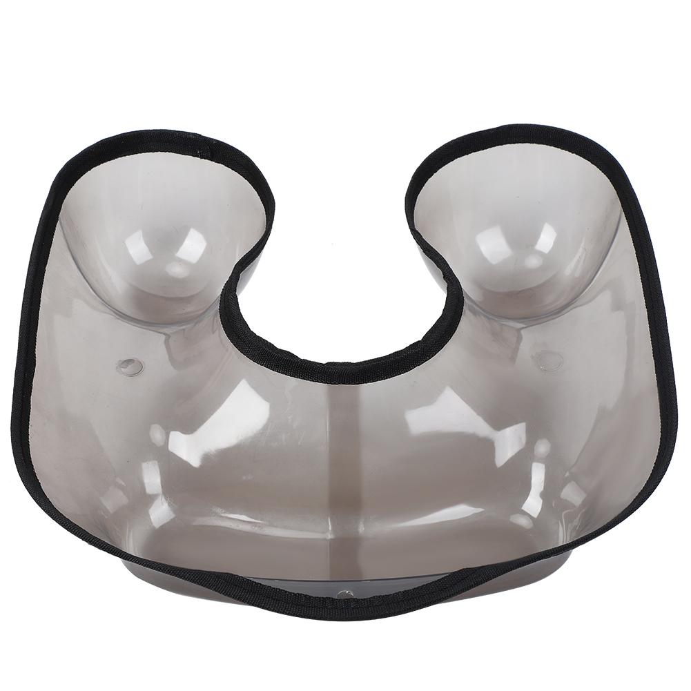 Professional Hair Dyeing Shoulder Neck Tray Barber Hair Perming Container Hairdressing ToolBlack