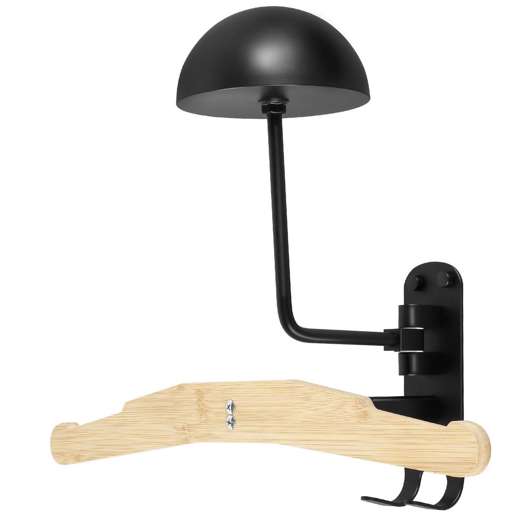 Стойка для шлема мотоцикла, поворот на 180°, прочная настенная стойка для хранения шлема, многоцелевая вешалка для шлема