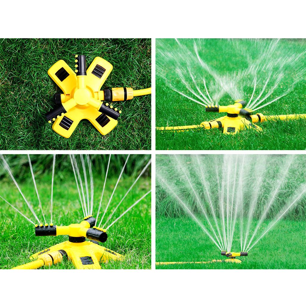 Вращающийся на 360 градусов спринклер для воды, автоматический спринклер для сада, вращающийся на 360 градусов