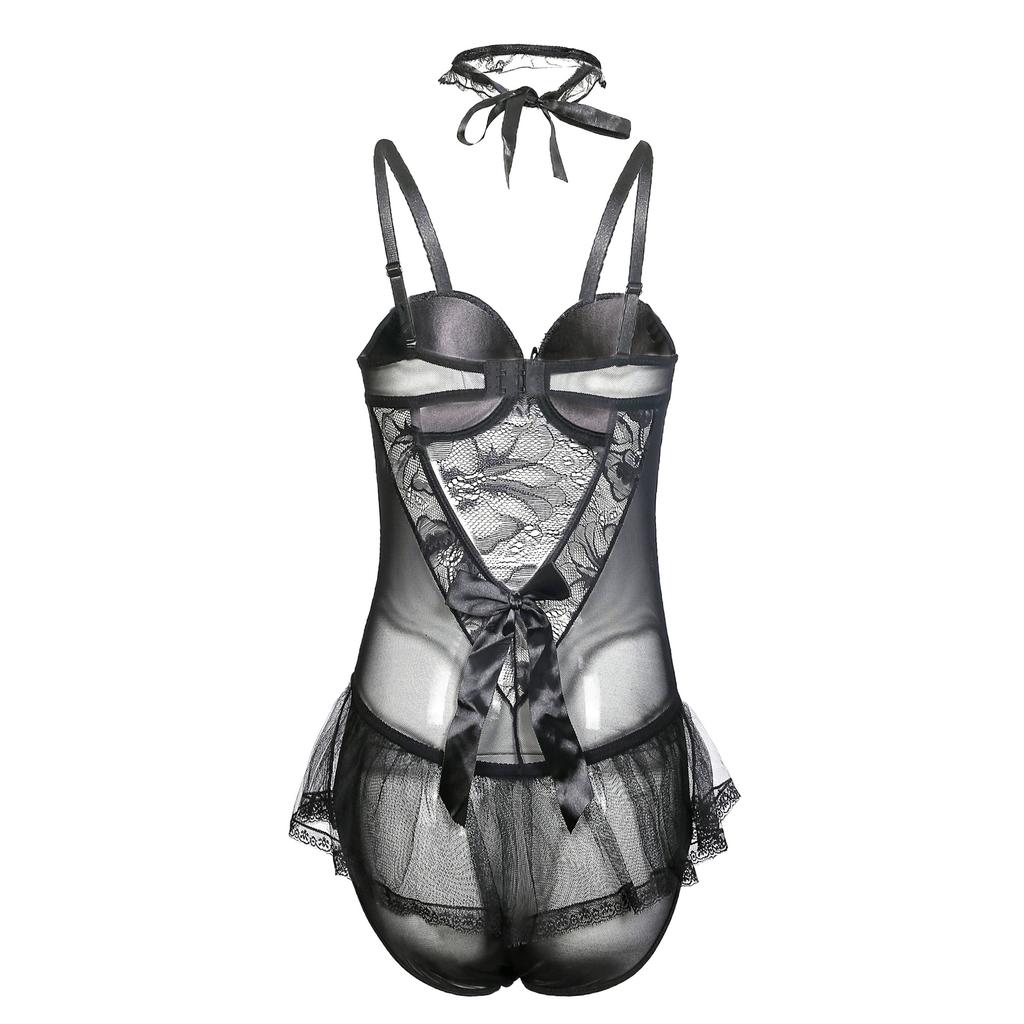 Новый, сексуальный комплект нижнего белья, большой размер, прозрачный жилет-корсет, боди