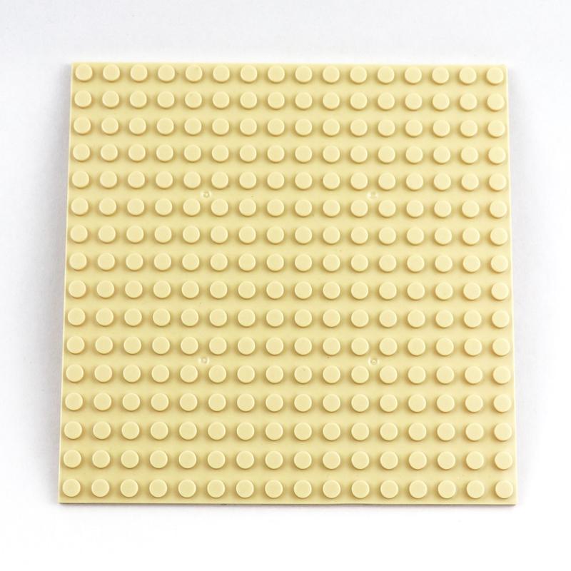 1 шт. Двусторонняя базовая пластина 16x16 точек Строительные блоки Сборка MOC Кирпичи Базовая пластина Городской Дом Строительная Доска Аксессуар