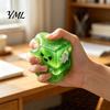 Handmade Diy Craft Accessories Halloween Ghost Squeeze Cube, Glitter Slow Rising Fidget Toy, Unique Board Game Dice Soft Decompression Sensory Toy for
