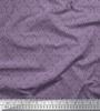 Purple Japan Crepe Satin Fabric Abstracts Abstract Printed Fabric 1 Metre 42 Inch