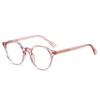 Men'S Square Frame New Style Metal Bow Glasses Frame Flat Top Optical Prescription Eyeglasses Frame With Prescription Insertion