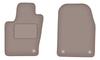 Beige front floor mats for: Dodge Durango III 7-seater (2010-2020)