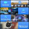 3 Channel Dash Cam for Car Camera 1080P Video Recorder Car DVR Front and Rear View Camera Night Vision G-Sensor Car Accessory