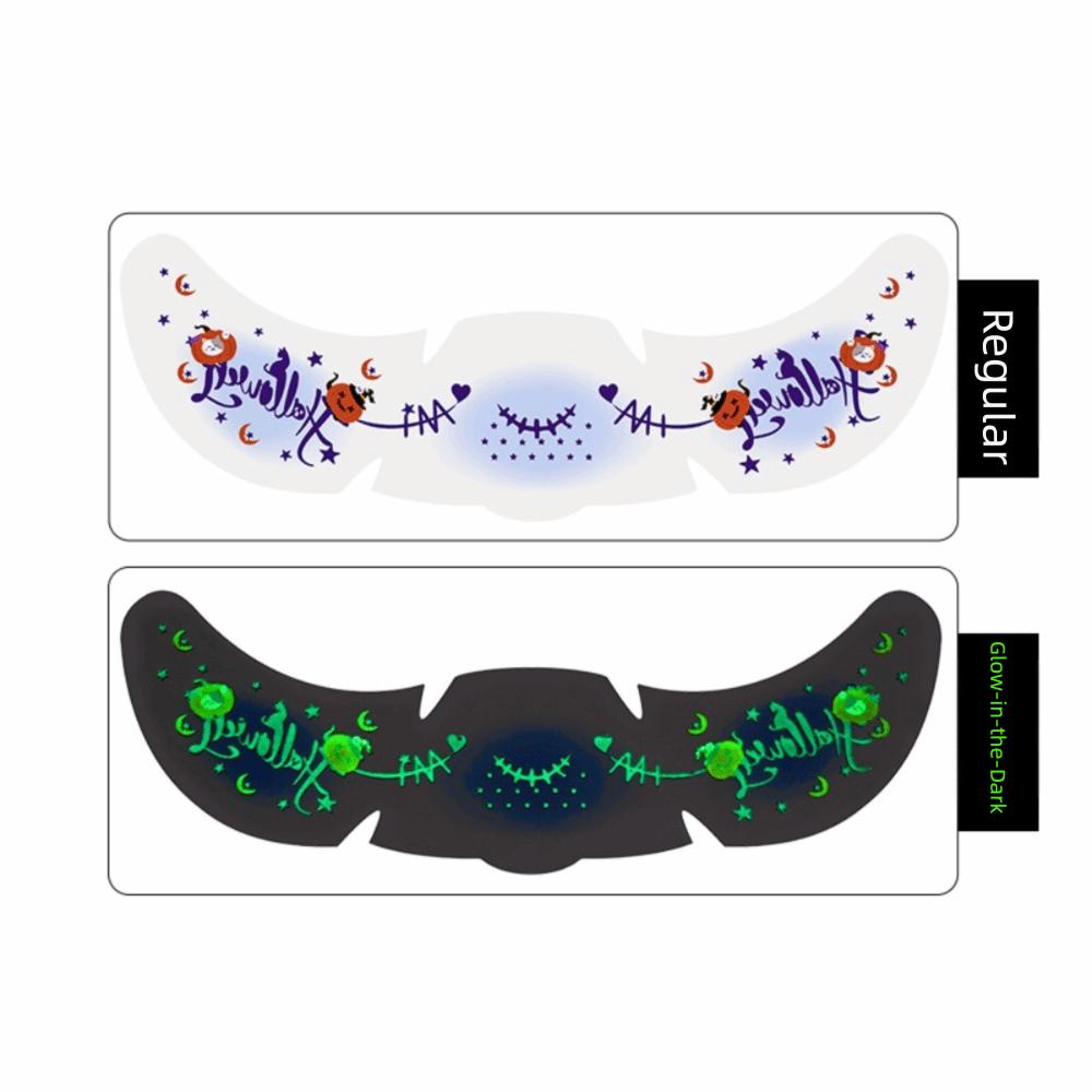 Water Transfer Printing Face Sticker Freckles Simulated Halloween Makeup Sticker  Stage Prop