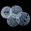 DIY Art Sugar Sieve Plastic Spray Molds Cake Stencil Set Bakeware Template Cake Decorating Tool