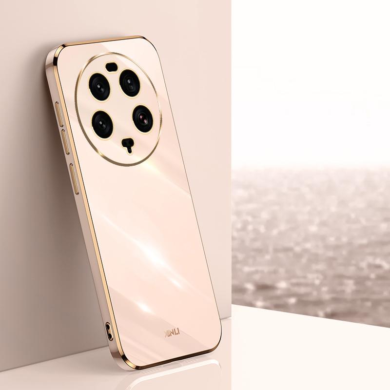 For Xiaomi 13 Ultra Case Luxury Square Plating 2304FPN6DC, 2304FPN6DG Phone Case ShockProof Silicone Back Cover Fundas