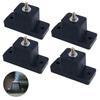4Pcs Cushion Anti-Vibration Isolator Pads Absorbing Rubber Mount Shock Outdoor