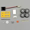 Мини DIY Автомобиль на солнечной батарее Игрушка для детей Образовательная STEM-игрушка Креативное Энергетическое Собранное Транспортное средство Научная Модель для Подарка на День Рождения