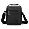 Vintage Waterproof Shoulder Bag Men Fashion Crossbody Bags Large Capacity Simple Travel Student Computer Bag Purse Handbag
