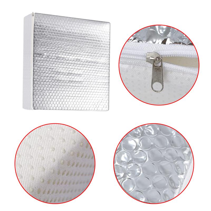 RV Sunshade Vent ulator Skylight Cover with Reflective Surface Skylight Shade for Vent ide Camper Trailer 36x36x7cm