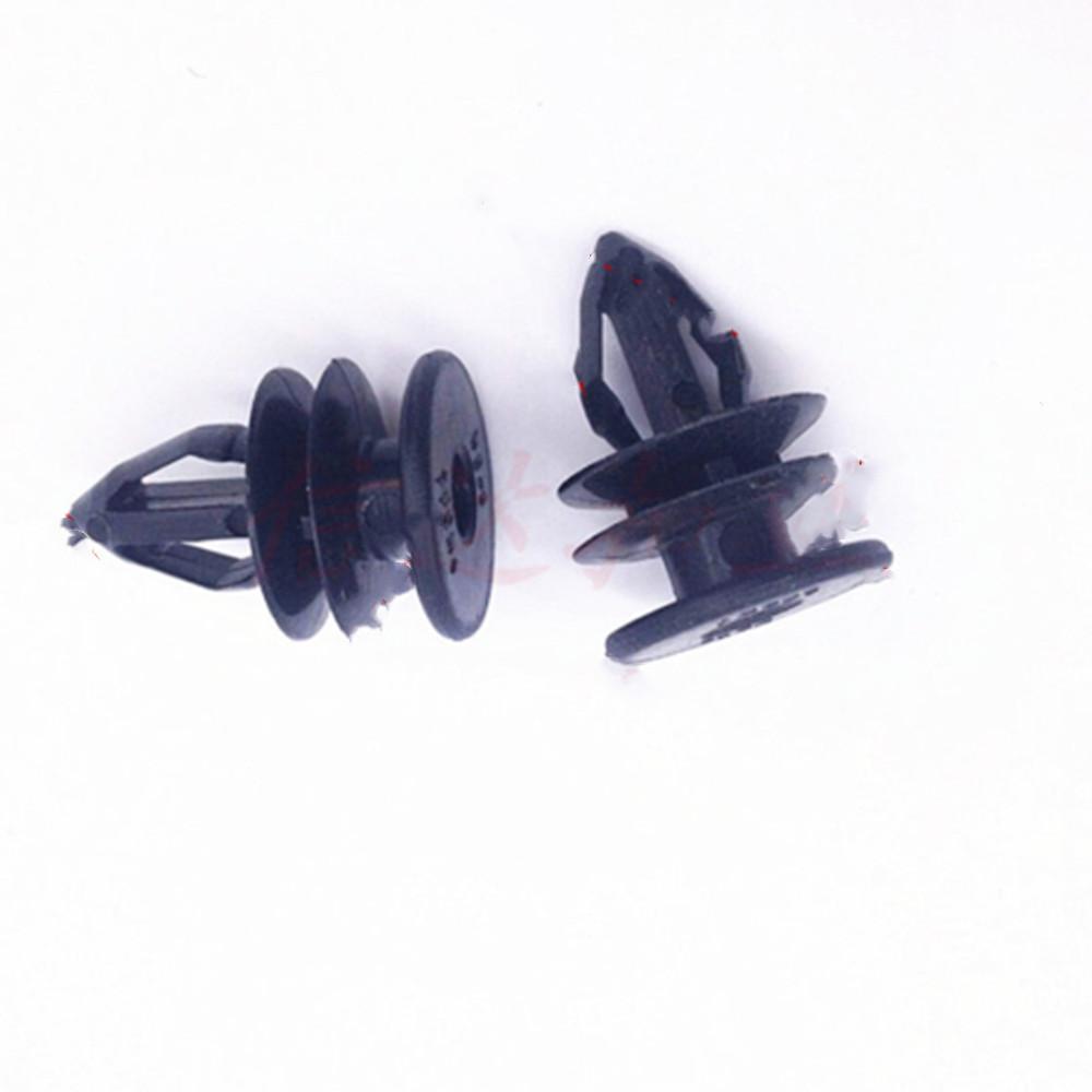 100X Смешанный Автомобильный Крепеж Пластиковый Винт Заклепка Клипса Для Панели Приборов Бампера Автомобиля