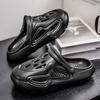 Fashion Summer Men Sandals Light EVA Men's Casual Shoes Hole Shoes Clogs Lovers Home Garden Outdoor Male Beach Flat Slippers Big Size 45