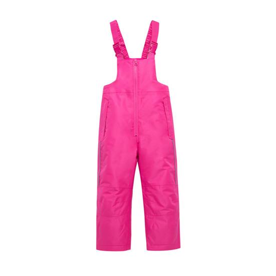 Детские комбинезоны для снега, лыжные штаны с регулируемыми ремнями, утепленные водонепроницаемые зимние комбинезоны, ветрозащитные комбинезоны для зимних видов спорта