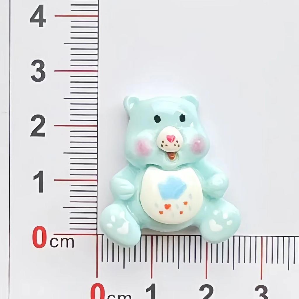 10 шт. 3D смоляные мультяшные подвески в форме медведя, подвеска для DIY ожерелий, серег, браслетов, брелока, фурнитура для изготовления ювелирных изделий