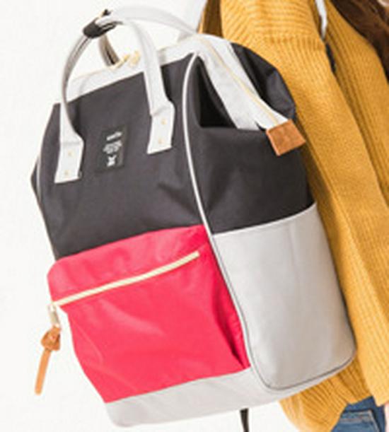 Компактный японский рюкзак с принтом для повседневного использования