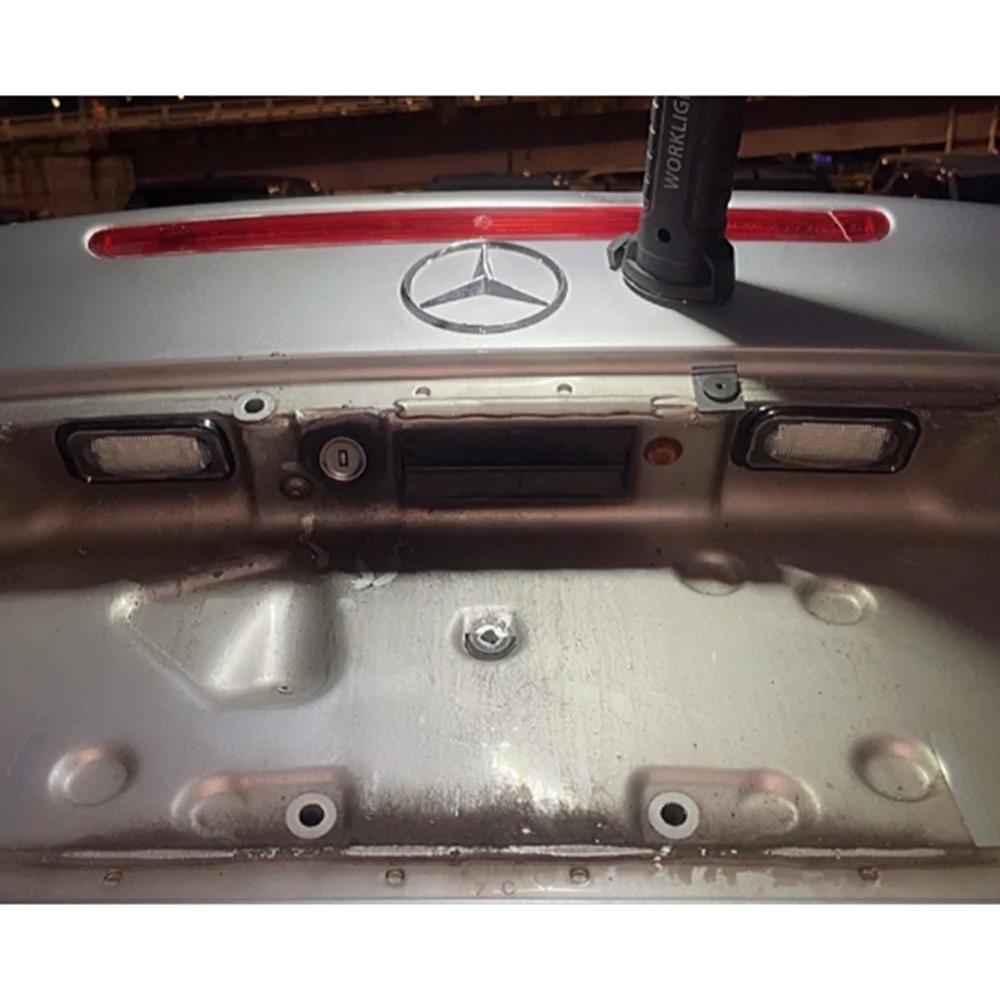 2pcs For Mercedes Benz C-class LED License Number Plate Light W203 4Door 2001-2007 R230 W209 C209 A209 SL CLK Class Canbus