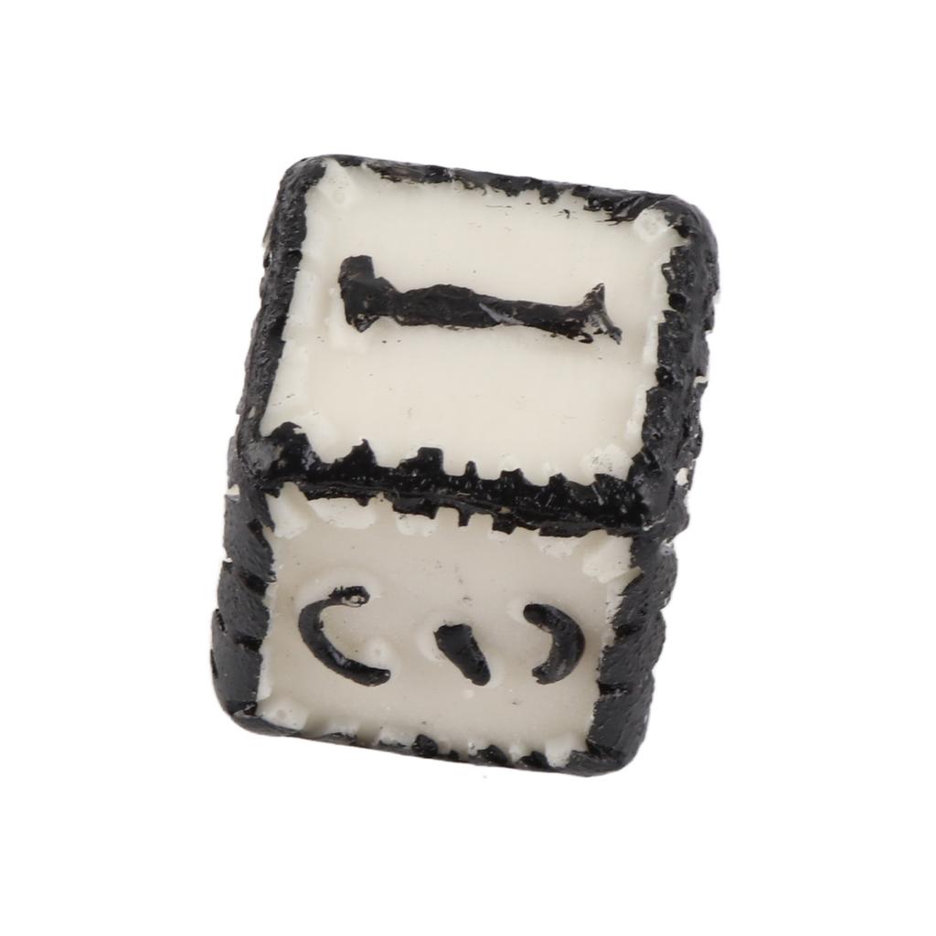 Светящиеся кости скелета 6-гранные кости Винтажные кости скелета светящиеся в темноте Декоративное украшение