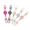 Metal Easy-to-pull Buckle Rope Elastic Elastic Keychain New Retractable Key Ring  Doctors/Nurses