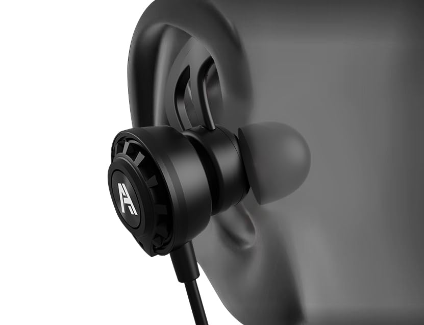 Проводные игровые наушники ATWO GE130 с разъемом USB Type-C и съемным микрофоном (черный)
