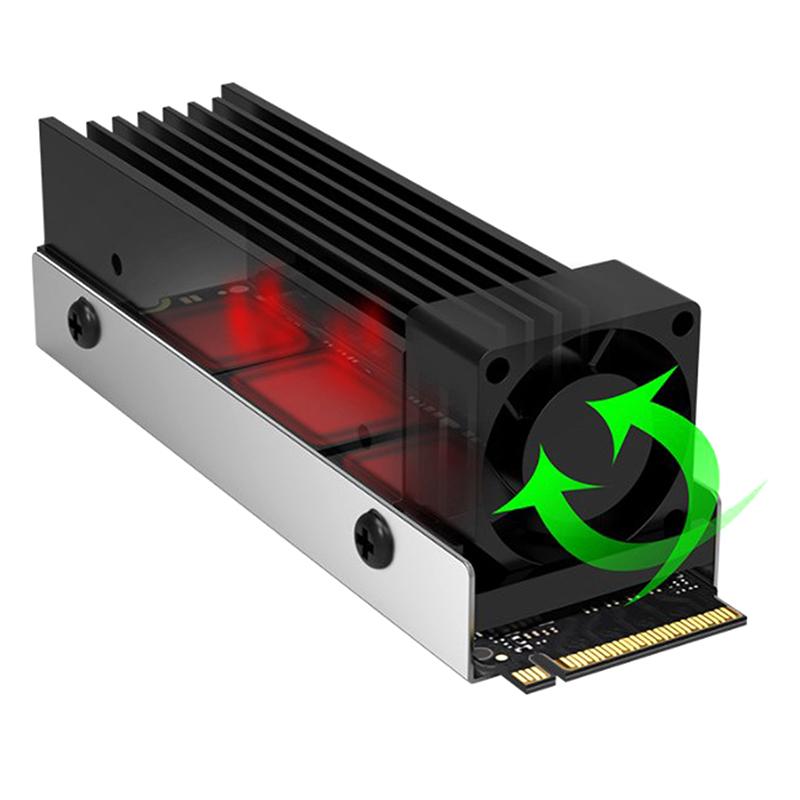 M.2 Ssd Pci-E Nvme Радиатор M2 2280 Твердотельный жесткий диск Охлаждающая термопрокладка