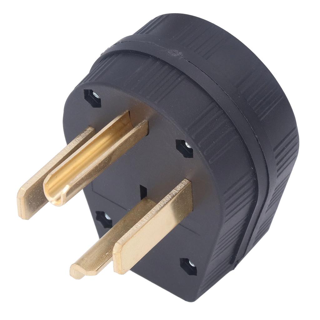 4-отверстие промышленная вилка PA66 пластиковая латунная прямая силовая вилка разъем 30A 125V 250V