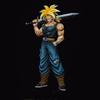 Аниме Dragon Ball Z Супер Сайян Тракс Боевая версия. ПВХ Фигурки Действия Игровые Статуэтки Коллекция DBZ Модель Детские Игрушки Кукла Подарки