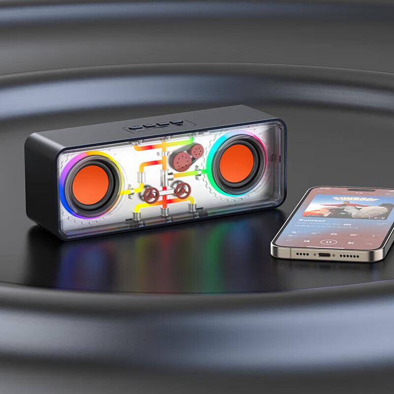 Recci RSK-W38 RGB HiFi Stereo Smart Speaker