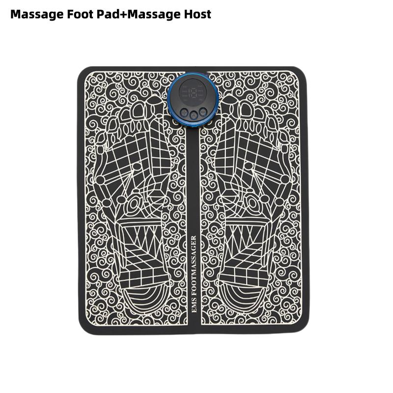 EMS Массажная подушка для ног Электрическая складная массажная подушка с USB-зарядкой EMS