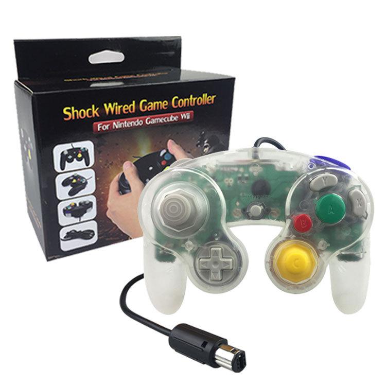 Контроллер для Nintendo GameCube Проводной контроллер, Одноточечный вибрирующий геймпад для NGC