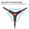 Износостойкий внутренний шестигранный ключ 3-сторонний велосипедный шестигранный сервисный ремонтный инструмент Г-образный ключ Инструмент для обслуживания велосипедов