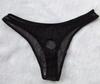 Мужская прозрачная вставляемая Т-стринга с открытием для члена и ягодиц для пар