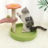 Pet Colored Cat Climbing Frame, Cat Nest, Cat Tree Integrated Villa Grabbing Board, Large Cat Jumping Platform Shelf Toy