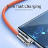 180° Rotatable Usb Type C Cable Fast Charging 120W 6A Liquid Silicone Cable Wire For Xiaomi Huawei Samsung USB Bold Data Line